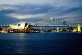 Opera House and Sydney Habour Bridge
